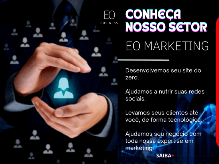 CONHEÇA NOSSO SETOR EO MARKETING