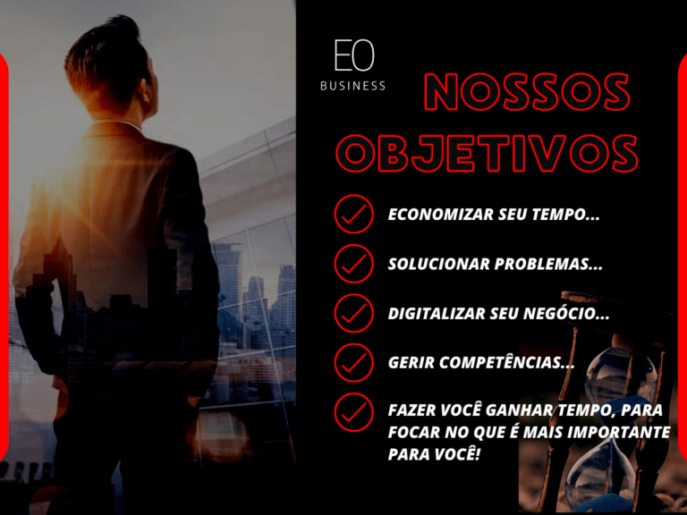 NOSSOS OBJETIVOS - EO BUSINESS